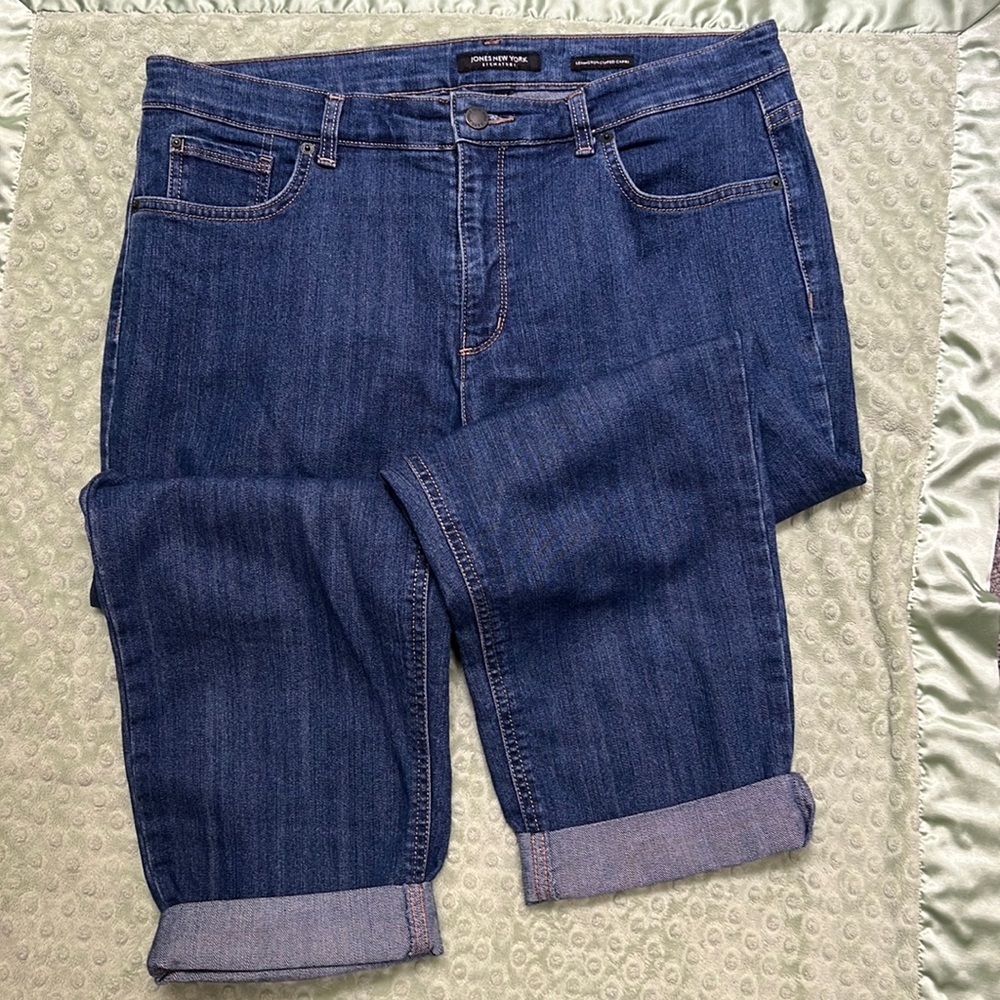 Cropped Jones New York Signature Jeans